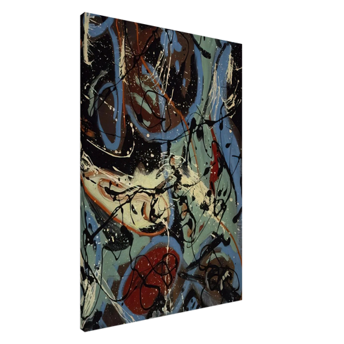 COMPOSITION WITH POURING II Canvas | Jackson Pollock Canvas | Jackson Pollock Store