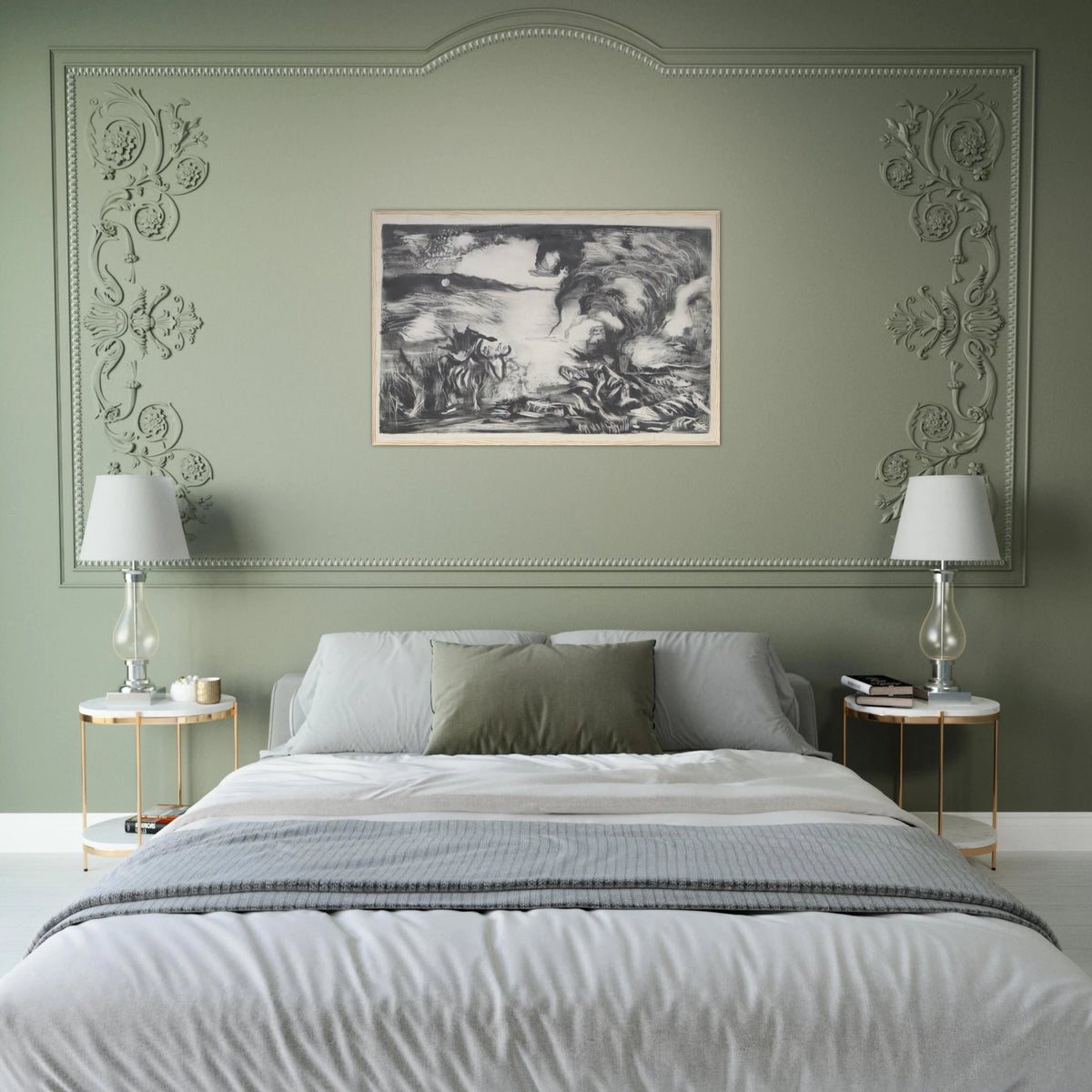 LANDSCAPE WITH STEER 1937 1 Framed Poster | Jackson Pollock Framed Prints Wall Art | Jackson Pollock Store