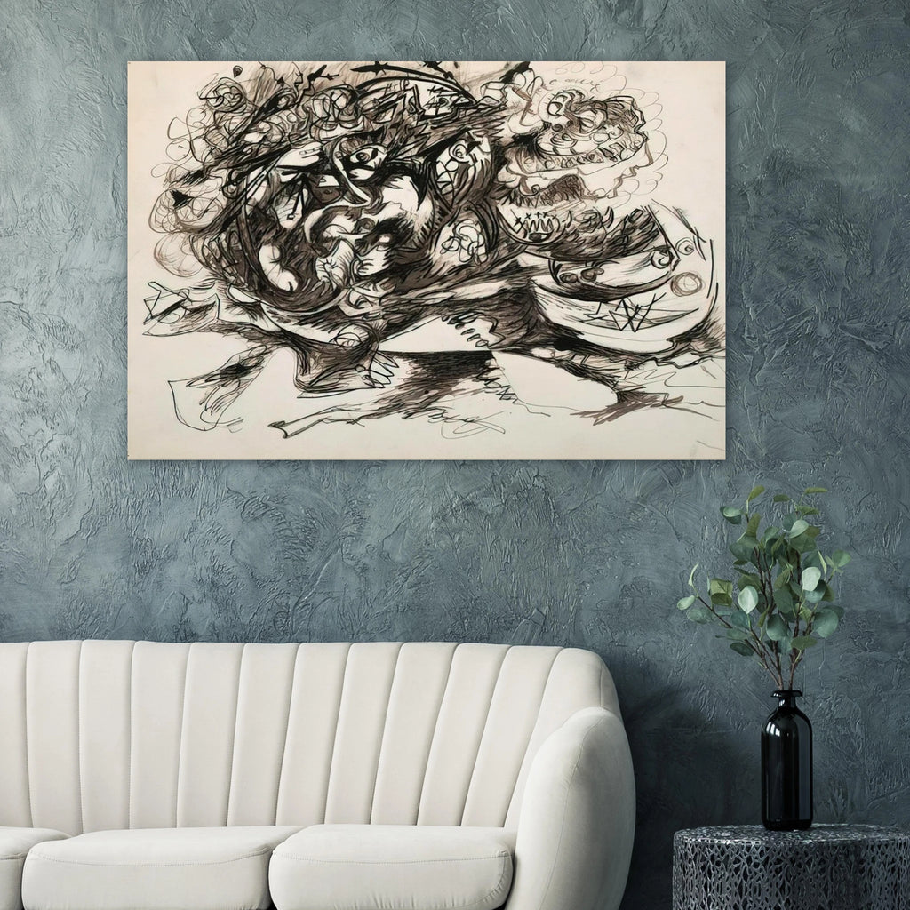 UNTITLED O CONNOR THAW 771 Poster | Jackson Pollock Poster | Jackson Pollock Store