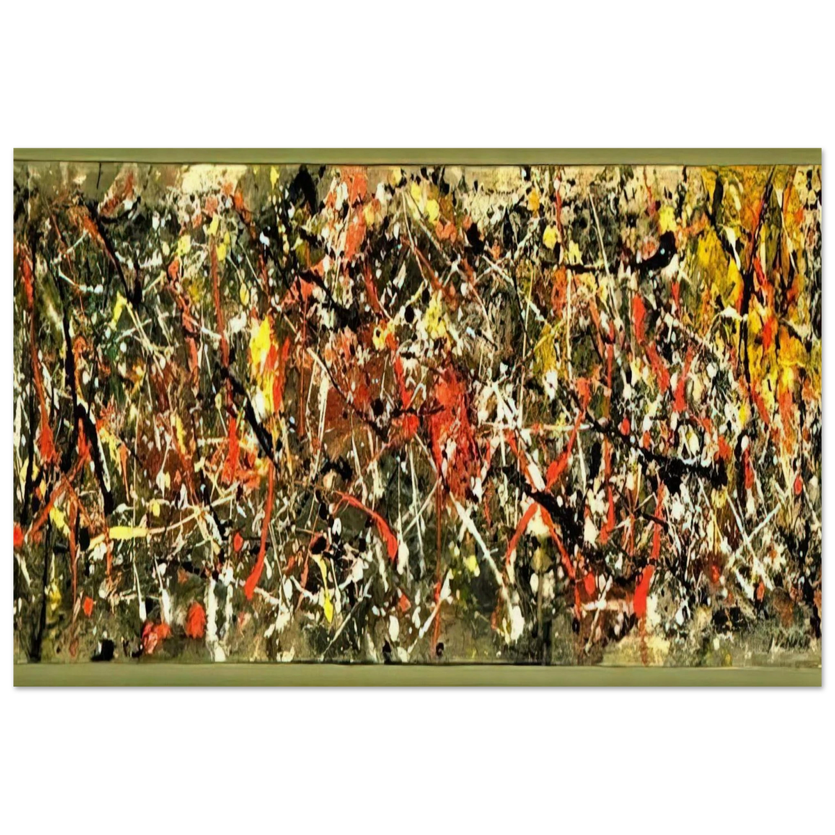 NUMBER 25 Poster | Jackson Pollock Poster | Jackson Pollock Store