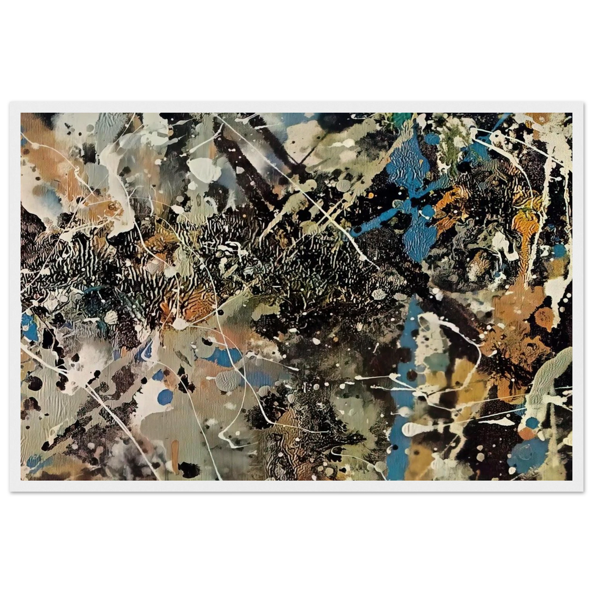 NOT_DETECTED_185248 Framed Poster | Jackson Pollock Framed Prints Wall Art | Jackson Pollock Store