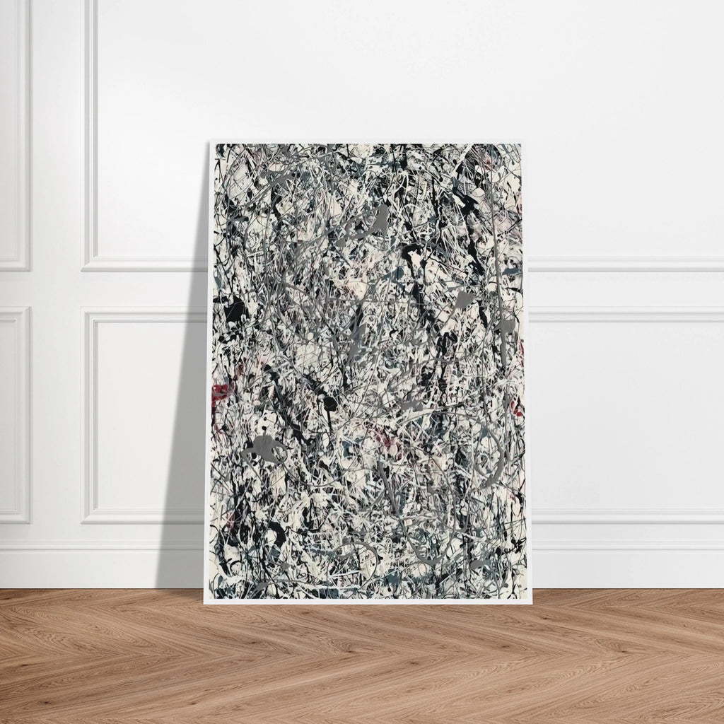 NUMBER 19 1948 Framed Poster | Jackson Pollock Framed Prints Wall Art | Jackson Pollock Store