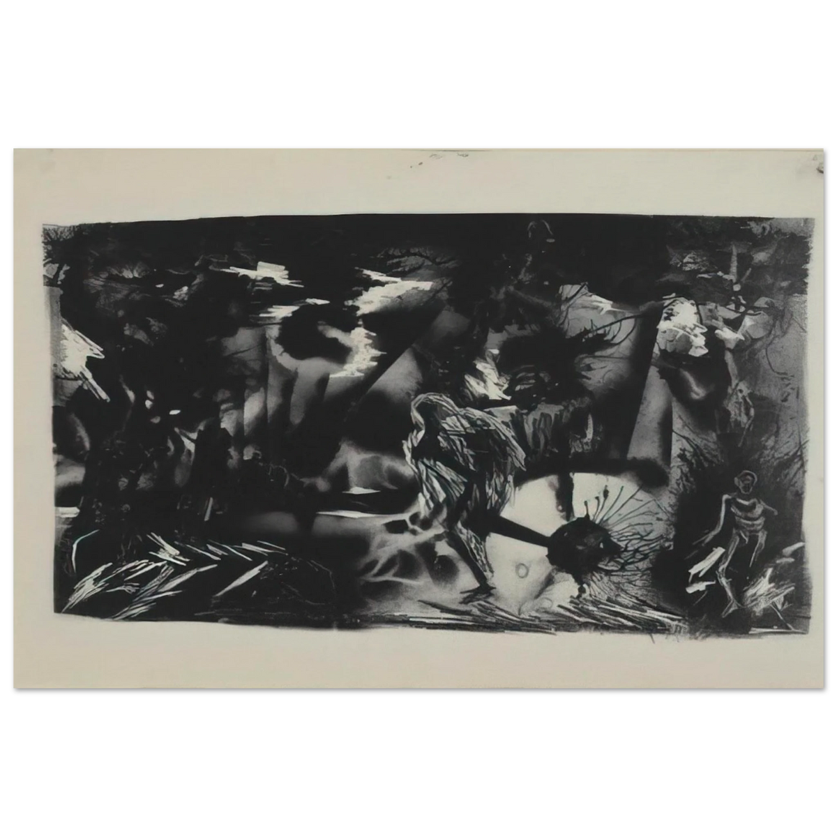 FIGURES IN A LANDSCAPE Poster | Jackson Pollock Poster | Jackson Pollock Store