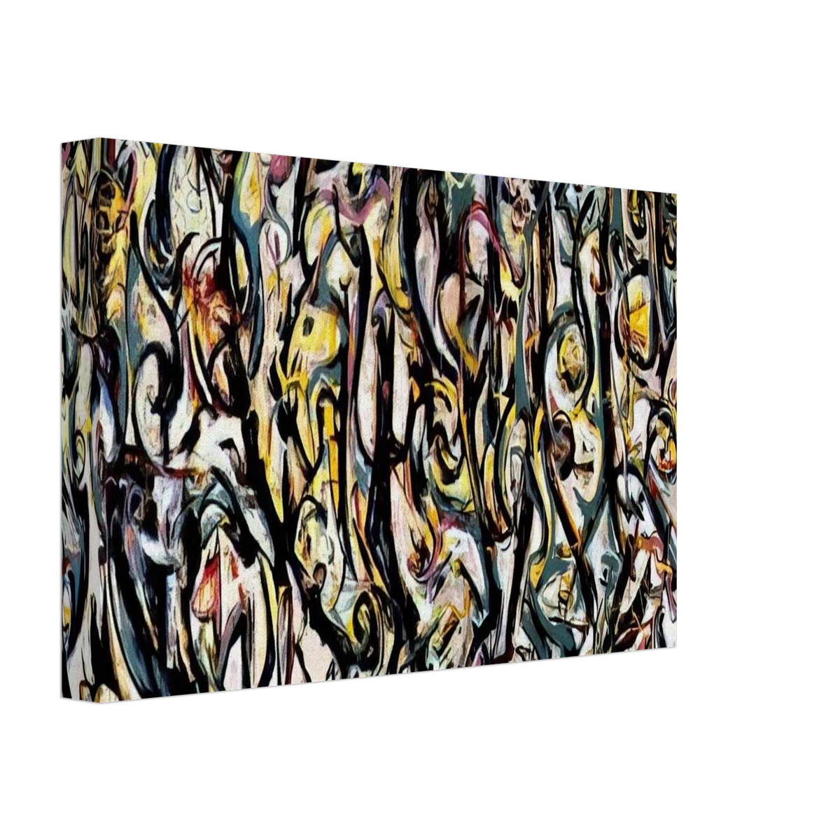 MURAL 1943 1 Canvas | Jackson Pollock Canvas | Jackson Pollock Store