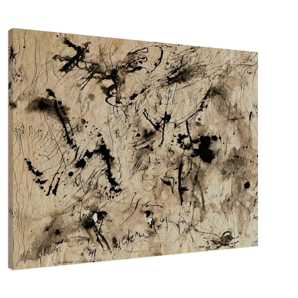UNTITLED 1951 1 Canvas | Jackson Pollock Canvas | Jackson Pollock Store