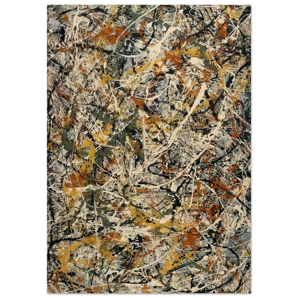 NUMBER 3 1 Poster | Jackson Pollock Poster | Jackson Pollock Store