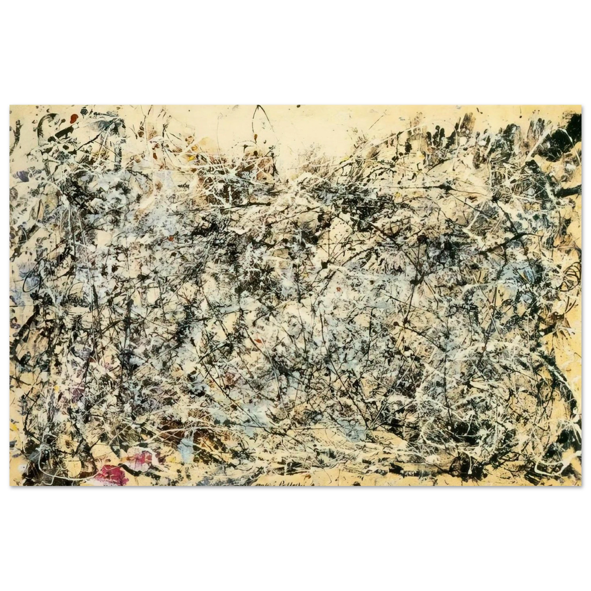 NO 1 1948 Poster | Jackson Pollock Poster | Jackson Pollock Store