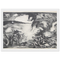 LANDSCAPE WITH STEER 1937 1 Framed Poster | Jackson Pollock Framed Prints Wall Art | Jackson Pollock Store