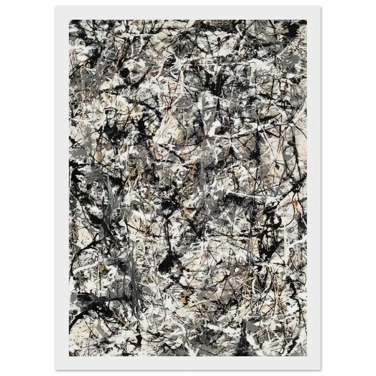 CATHEDRAL 1947 Framed Poster | Jackson Pollock Framed Prints Wall Art | Jackson Pollock Store