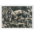 NUMBER 14 Framed Poster | Jackson Pollock Framed Prints Wall Art | Jackson Pollock Store
