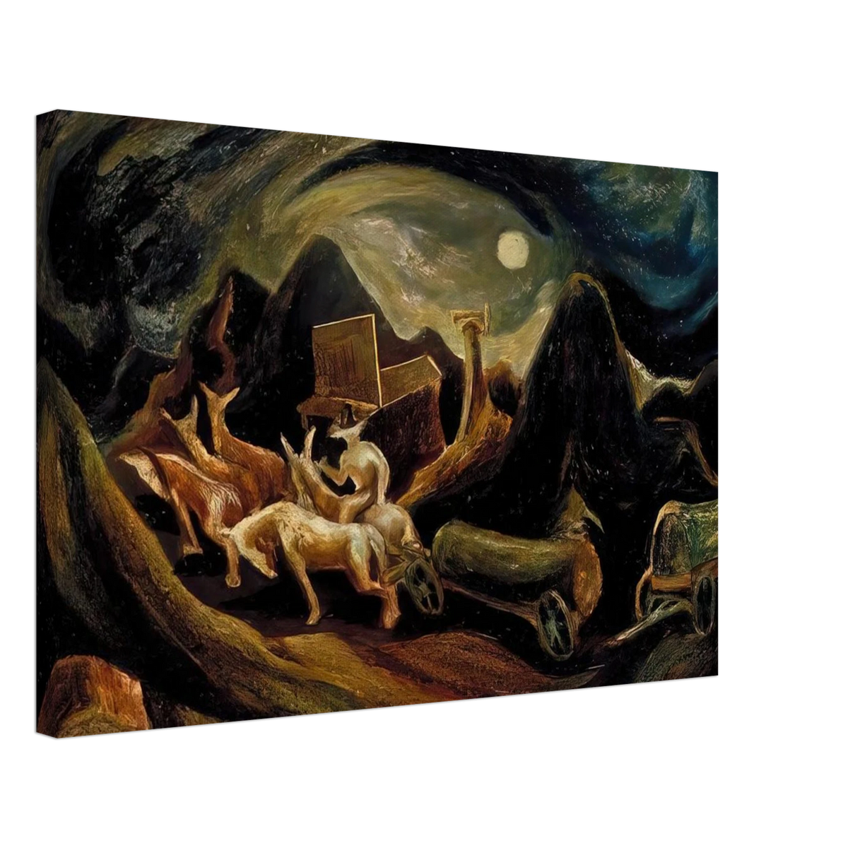 GOING WEST 1935 1 Canvas | Jackson Pollock Canvas | Jackson Pollock Store