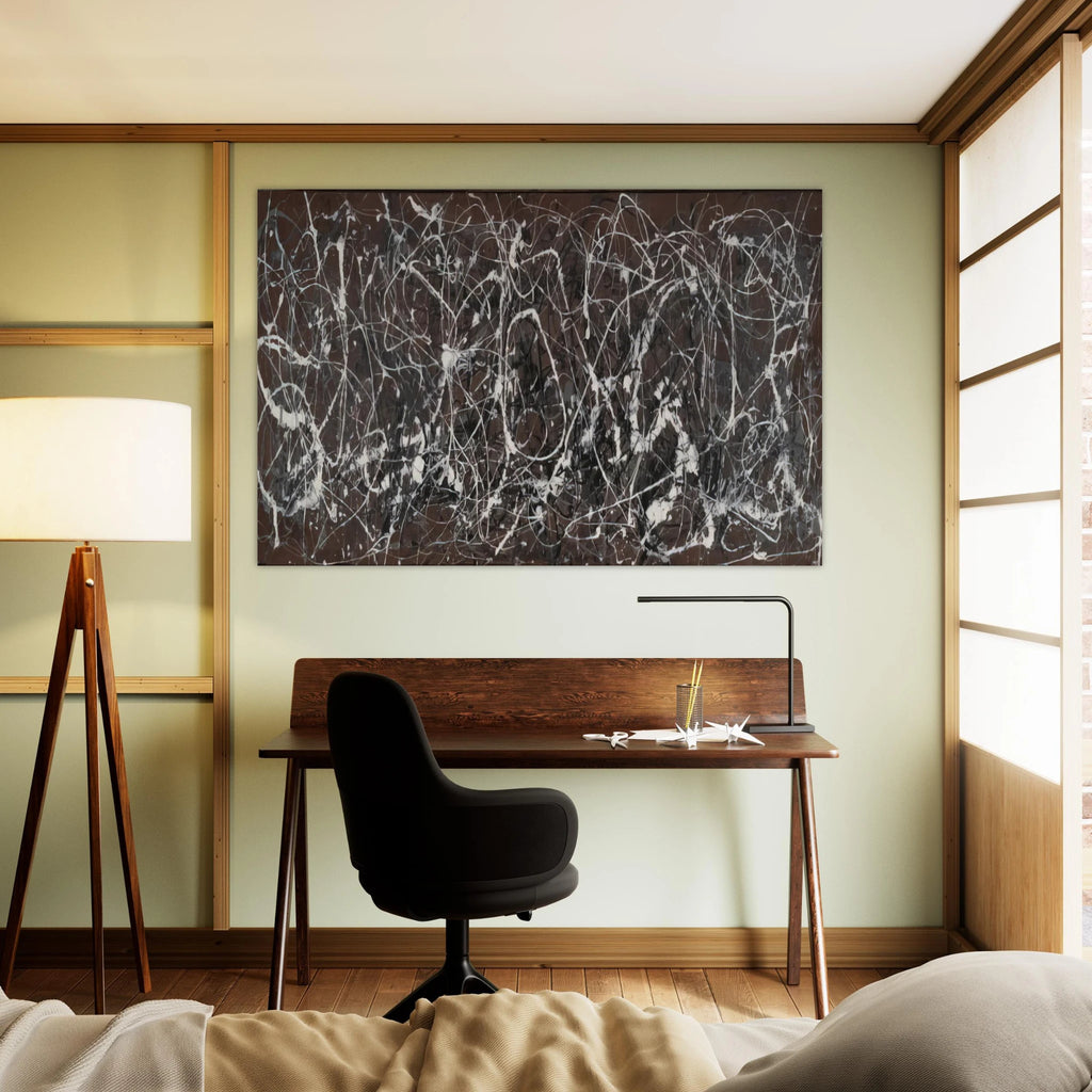 NUMBER 13A ARABESQUE 1948 Poster | Jackson Pollock Poster | Jackson Pollock Store