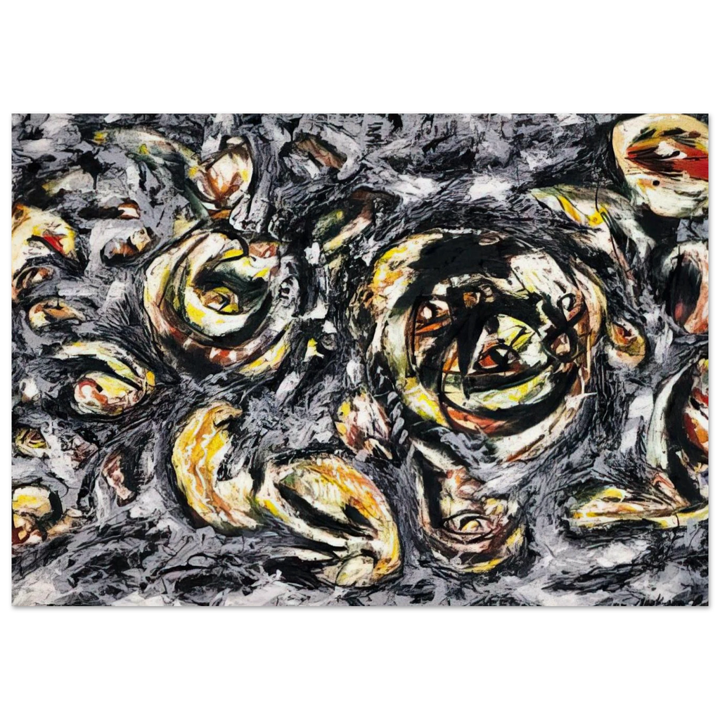 OCEAN GREYNESS 1953 Poster | Jackson Pollock Poster | Jackson Pollock Store