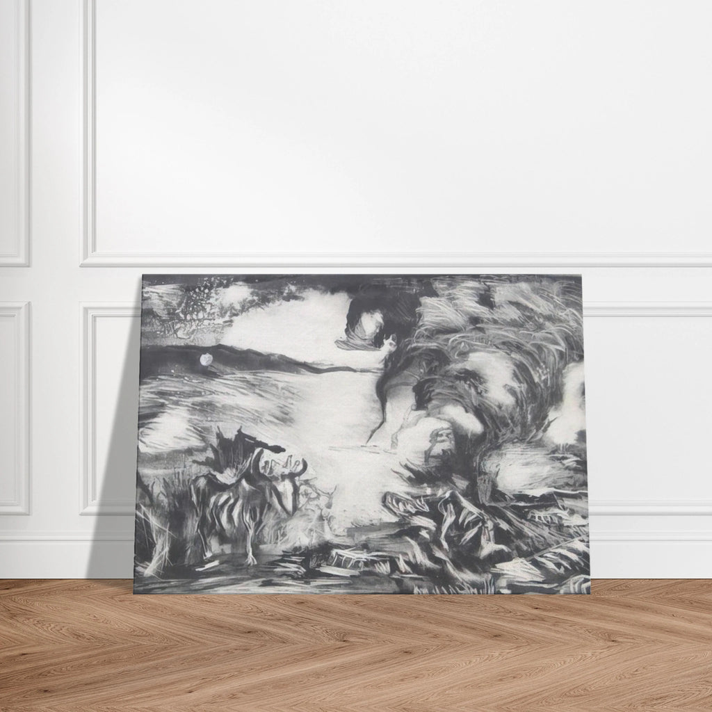 LANDSCAPE WITH STEER 1937 1 Canvas | Jackson Pollock Canvas | Jackson Pollock Store