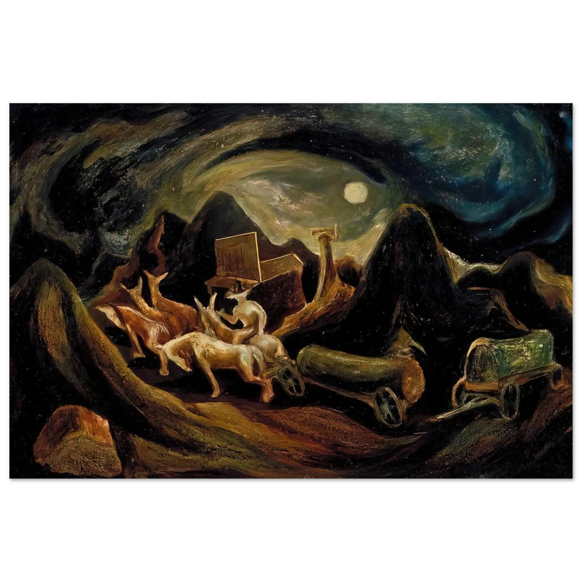 GOING WEST 1935 1 Poster | Jackson Pollock Poster | Jackson Pollock Store
