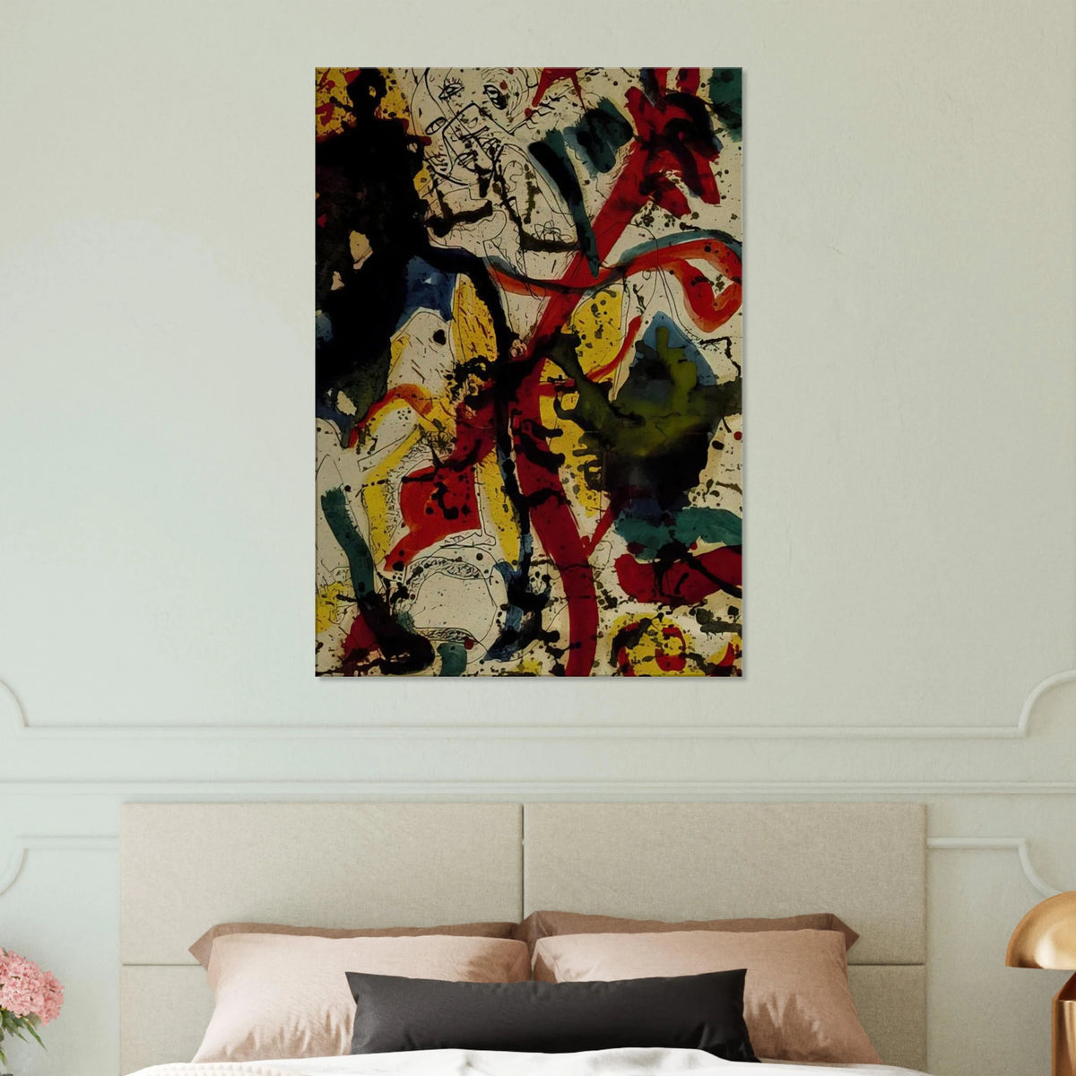 UNTITLED 1944 Canvas | Jackson Pollock Canvas | Jackson Pollock Store