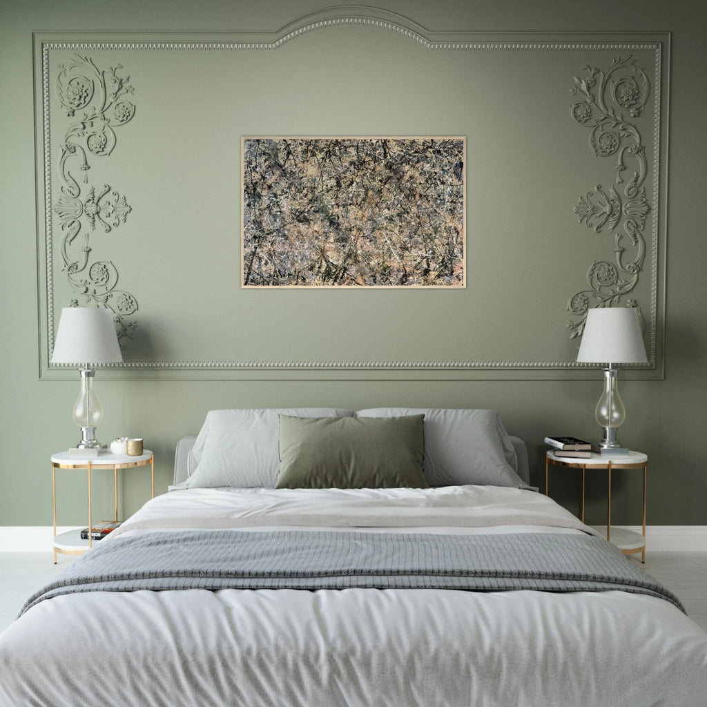 NUMBER 1 LAVENDER MIST 1950 1 Framed Poster | Jackson Pollock Framed Prints Wall Art | Jackson Pollock Store