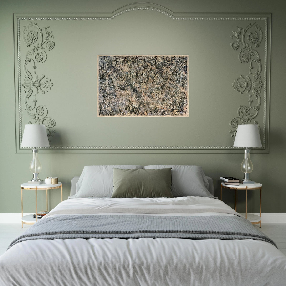NUMBER 1 LAVENDER MIST 1950 1 Framed Poster | Jackson Pollock Framed Prints Wall Art | Jackson Pollock Store