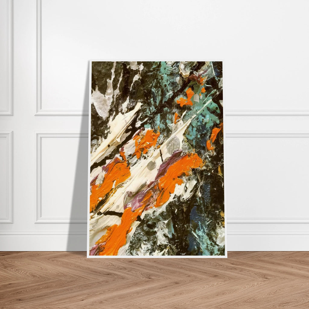 FULL FATHOM FIVE Framed Poster | Jackson Pollock Framed Prints Wall Art | Jackson Pollock Store
