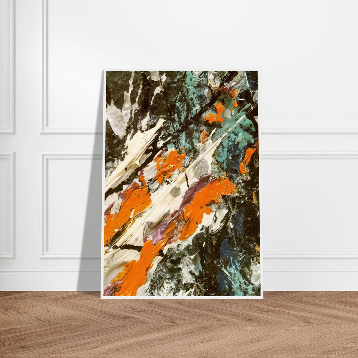 FULL FATHOM FIVE Framed Poster | Jackson Pollock Framed Prints Wall Art | Jackson Pollock Store