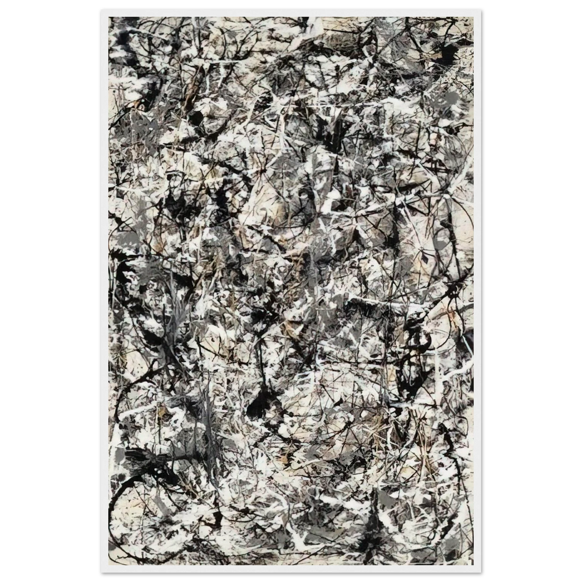 CATHEDRAL 1947 Framed Poster | Jackson Pollock Framed Prints Wall Art | Jackson Pollock Store