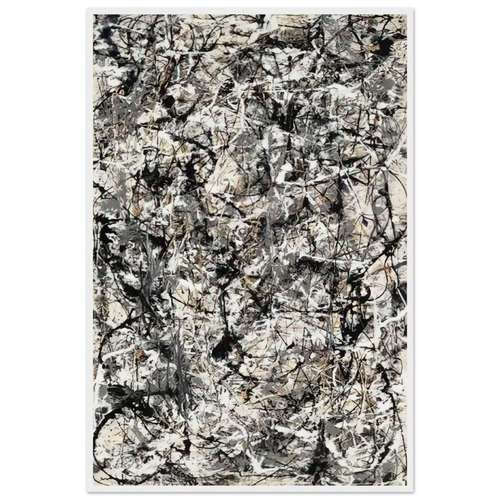 CATHEDRAL 1947 Framed Poster | Jackson Pollock Framed Prints Wall Art | Jackson Pollock Store