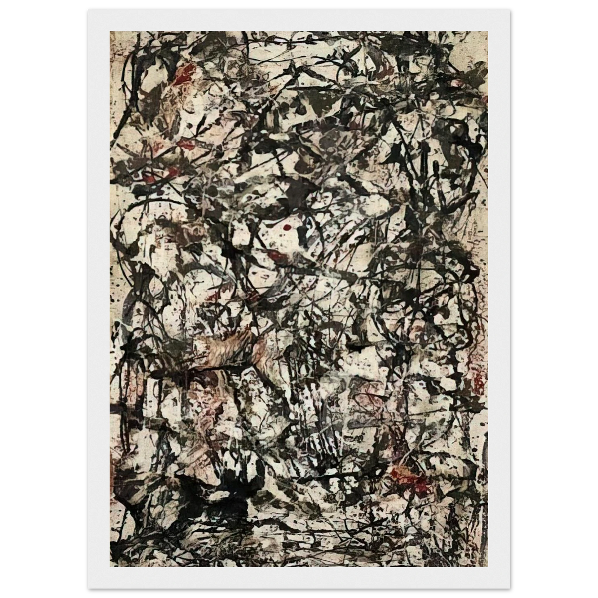 ENCHANTED FOREST 1947 Framed Poster | Jackson Pollock Framed Prints Wall Art | Jackson Pollock Store