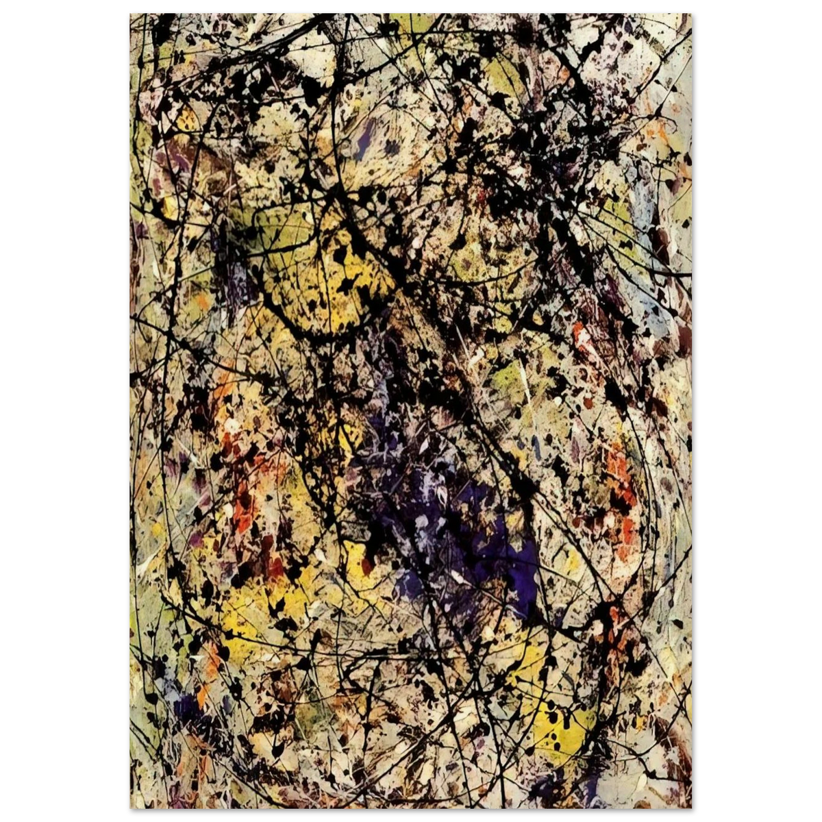 REFLECTIONS OF THE BIG DIPPER 1947 Poster | Jackson Pollock Poster | Jackson Pollock Store