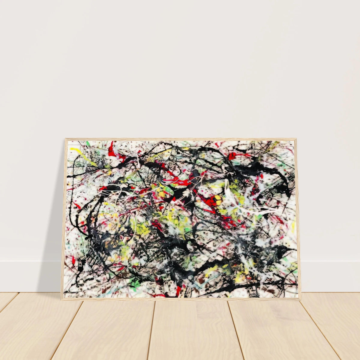 NUMBER 48 1949 Framed Poster | Jackson Pollock Framed Prints Wall Art | Jackson Pollock Store