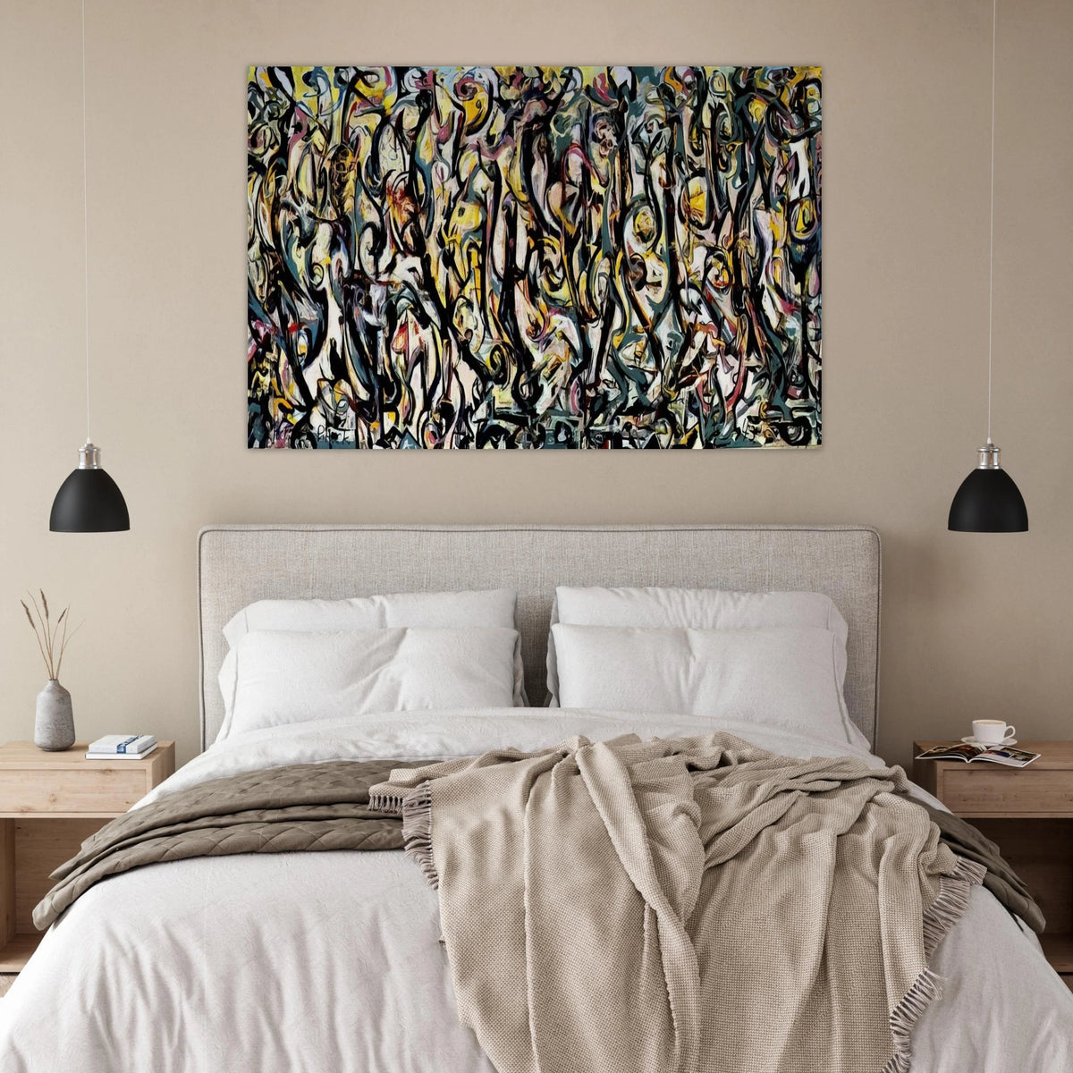 MURAL 1943 1 Poster | Jackson Pollock Poster | Jackson Pollock Store