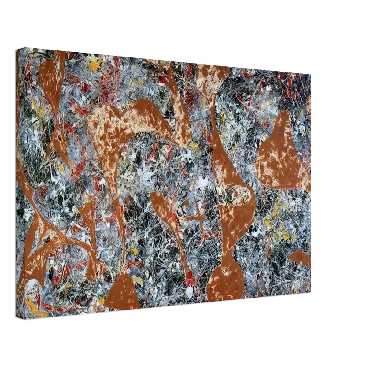 NUMBER 7 OUT OF THE WEB 1949 Canvas | Jackson Pollock Canvas | Jackson Pollock Store