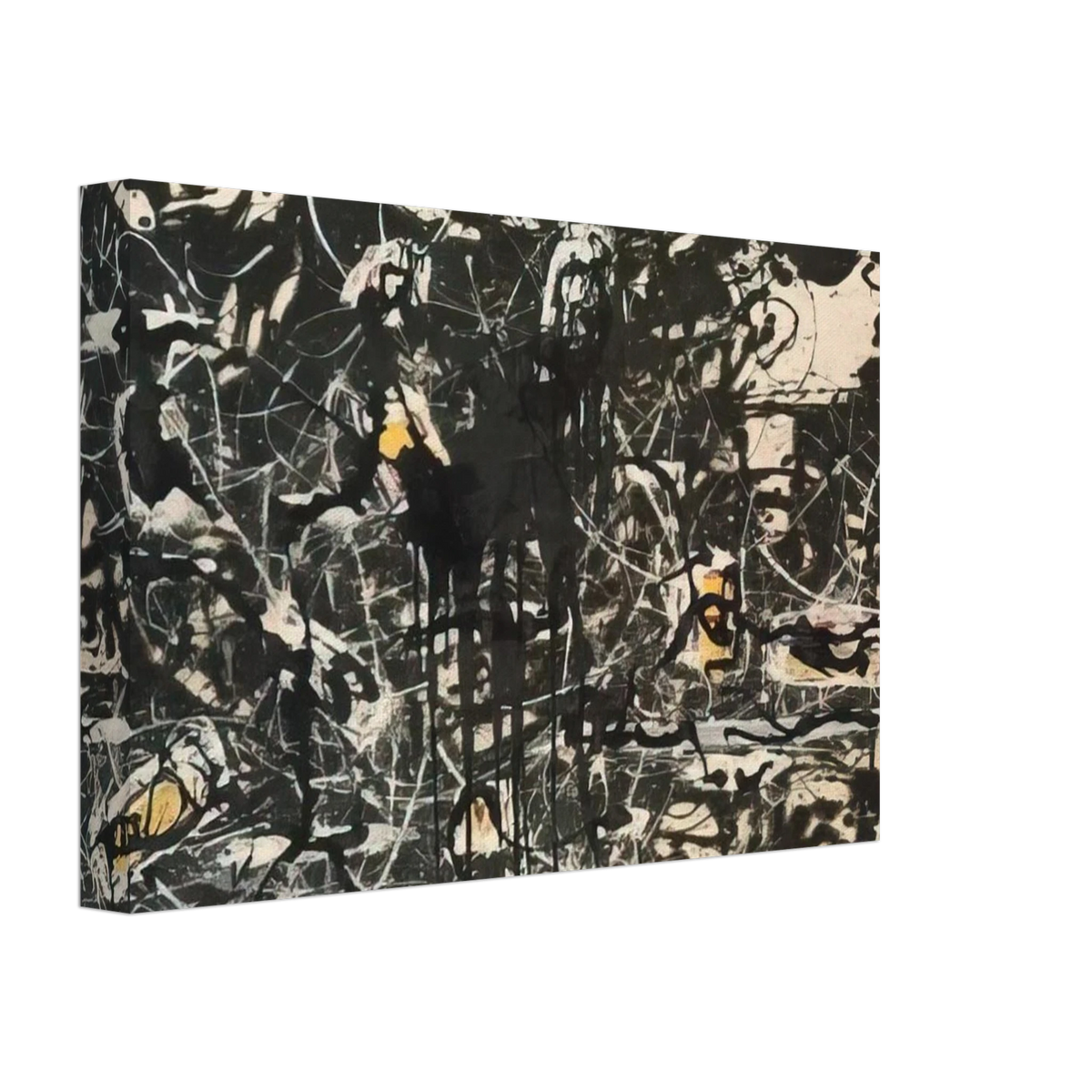 YELLOW ISLANDS Canvas | Jackson Pollock Canvas | Jackson Pollock Store