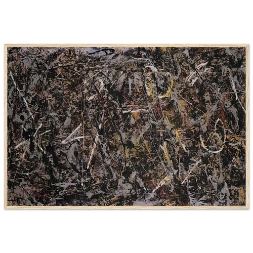 ALCHEMY 1947 Framed Poster | Jackson Pollock Framed Prints Wall Art | Jackson Pollock Store