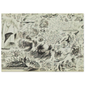 SHEET OF STUDIES 1941 Poster | Jackson Pollock Poster | Jackson Pollock Store