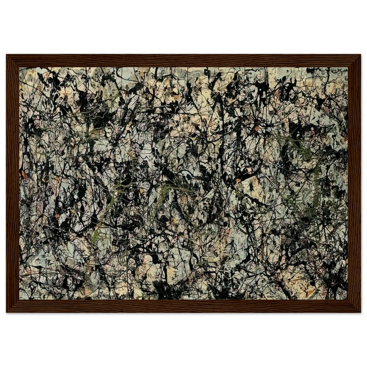 LUCIFER 1947 Framed Poster | Jackson Pollock Framed Prints Wall Art | Jackson Pollock Store