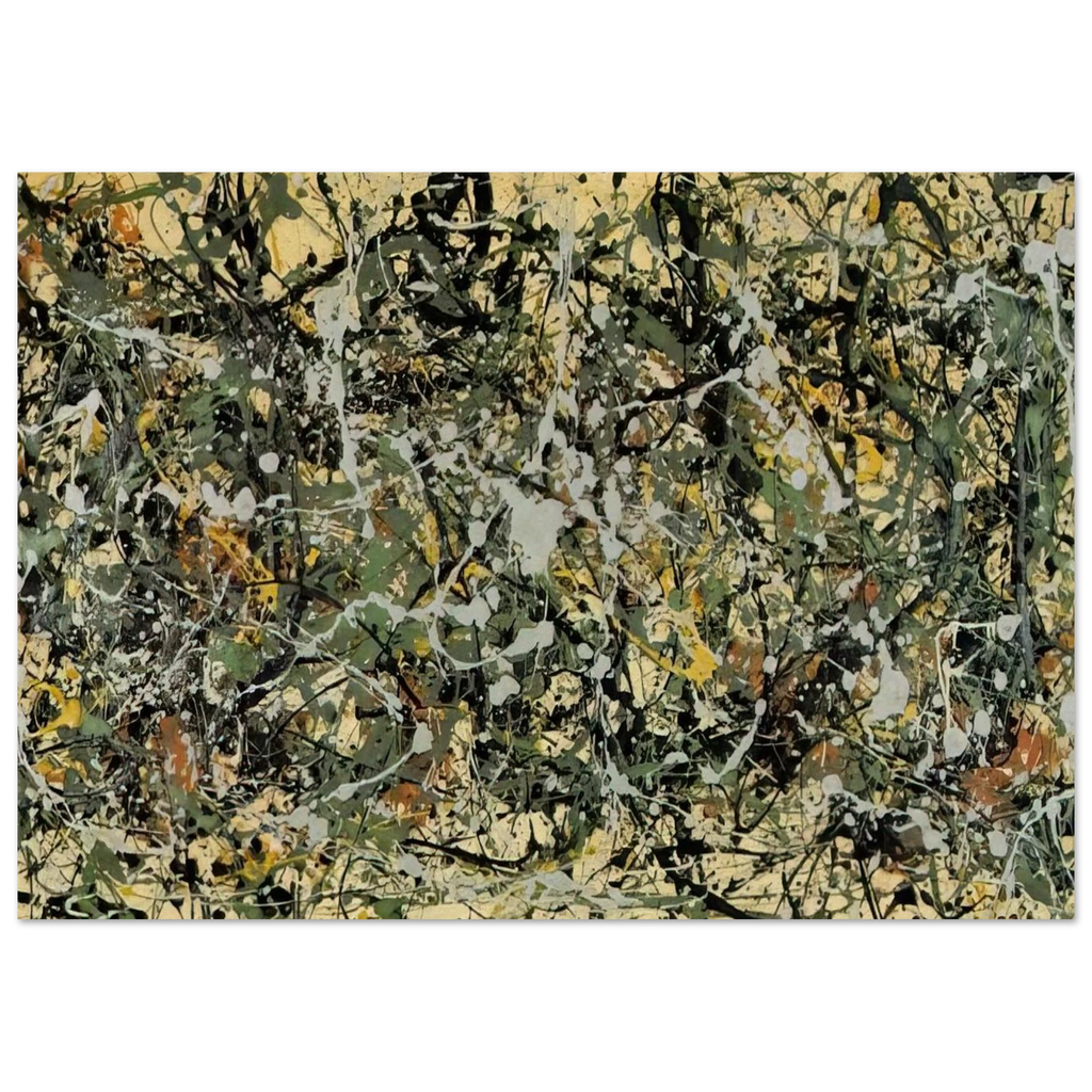 NUMBER 8 1949 Poster | Jackson Pollock Poster | Jackson Pollock Store