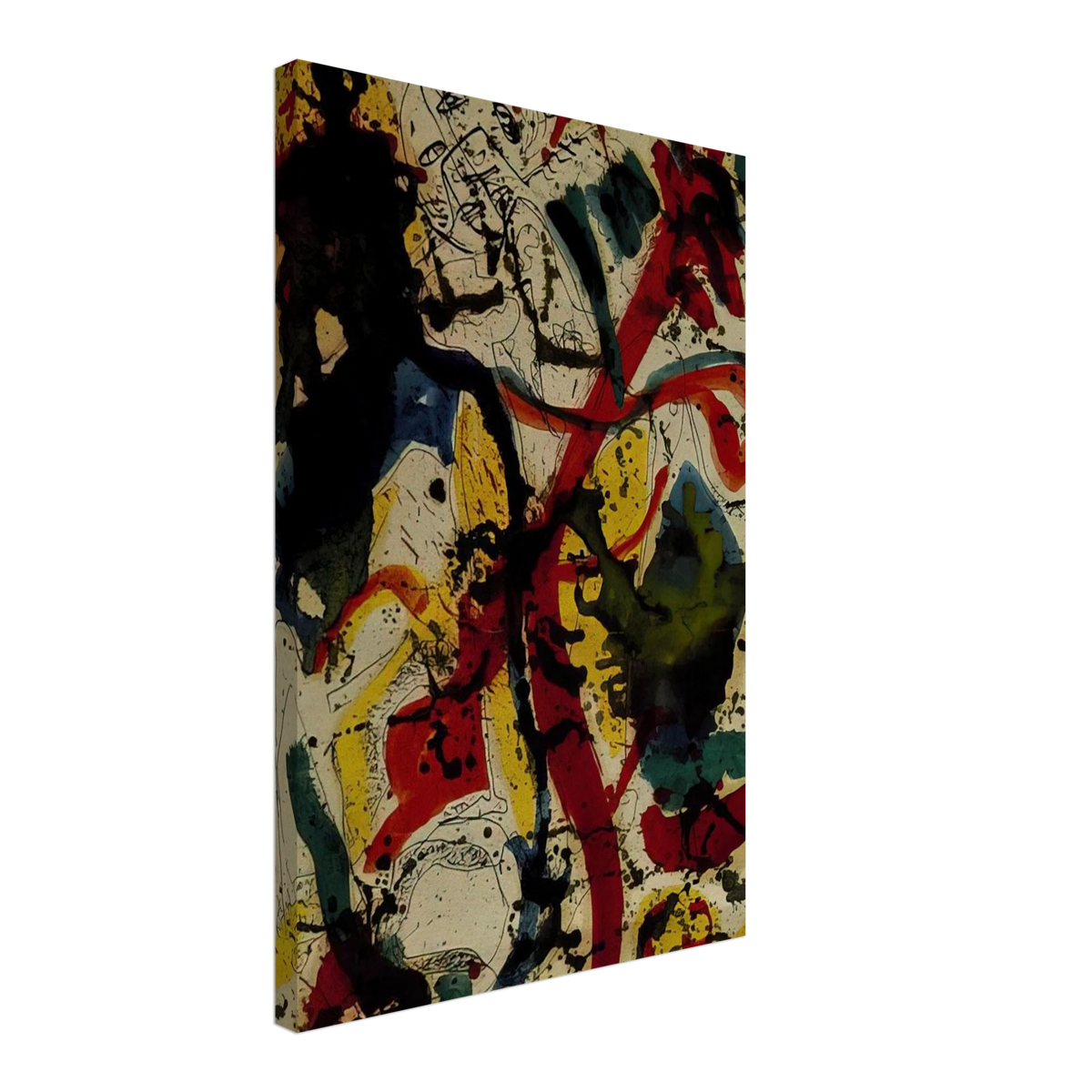 UNTITLED 1944 Canvas | Jackson Pollock Canvas | Jackson Pollock Store