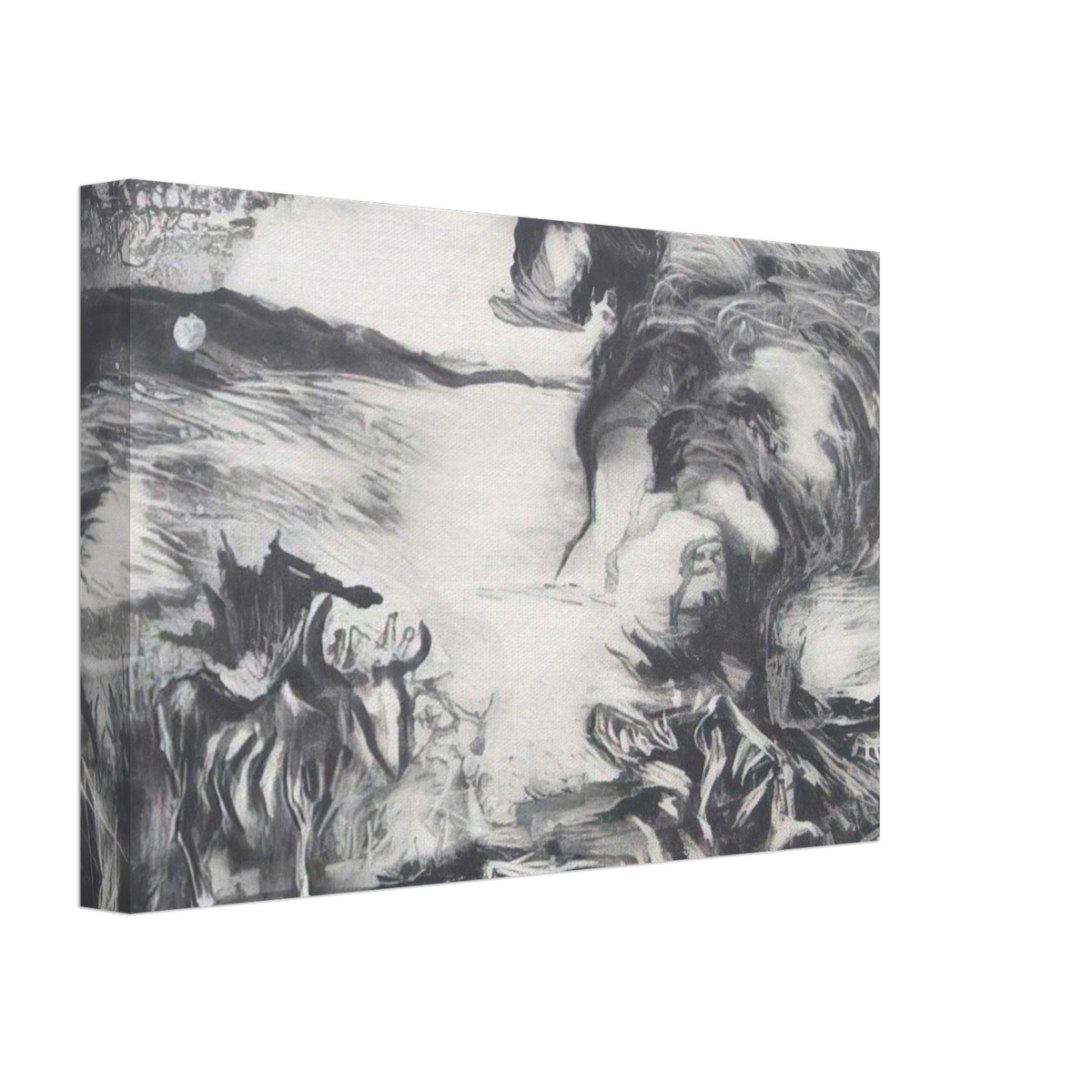 LANDSCAPE WITH STEER 1937 1 Canvas | Jackson Pollock Canvas | Jackson Pollock Store