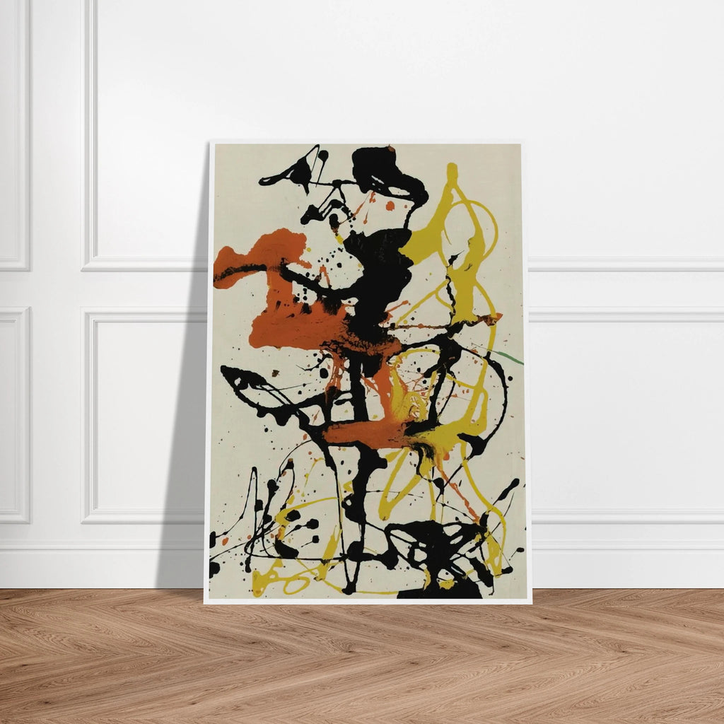 NUMBER 26 1949 Framed Poster | Jackson Pollock Framed Prints Wall Art | Jackson Pollock Store