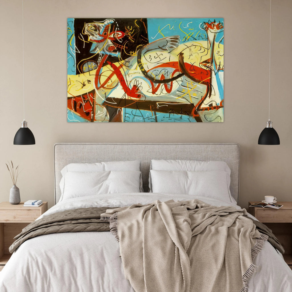 STENOGRAPHIC FIGURE Poster | Jackson Pollock Poster | Jackson Pollock Store