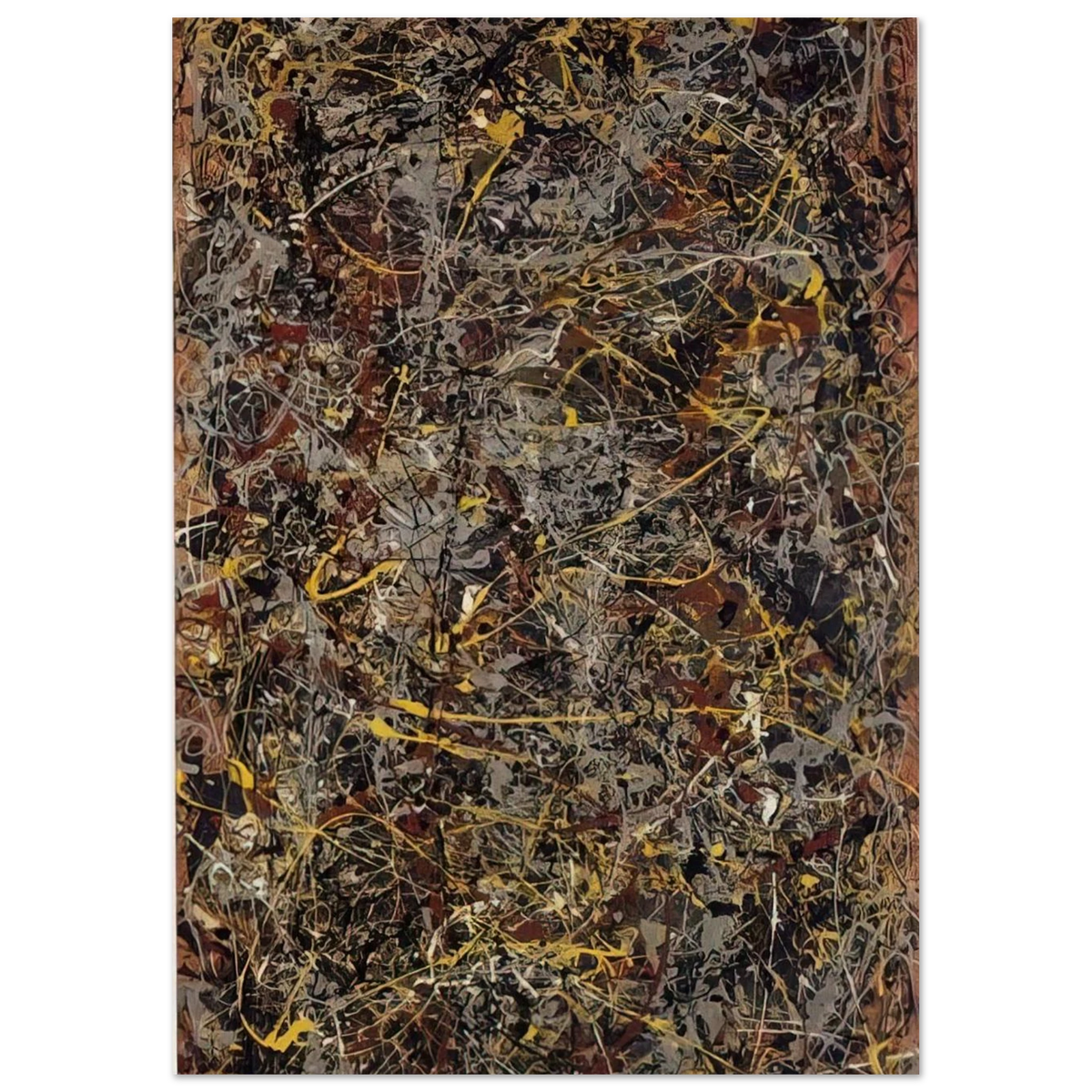 NUMBER 5 1948 1 Poster | Jackson Pollock Poster | Jackson Pollock Store