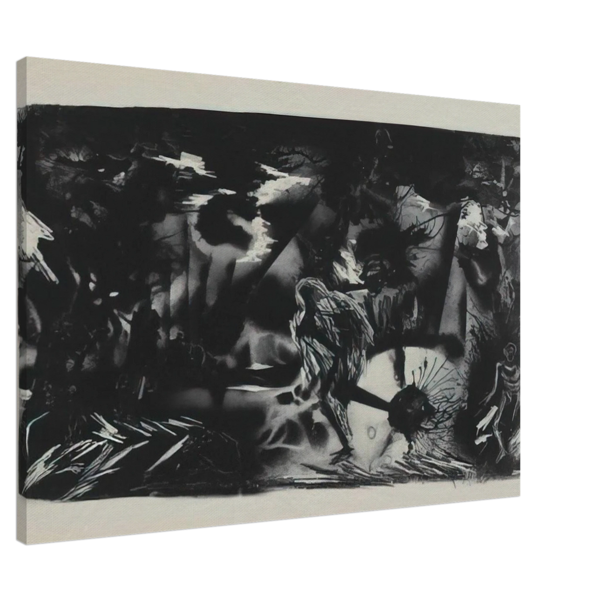 FIGURES IN A LANDSCAPE Canvas | Jackson Pollock Canvas | Jackson Pollock Store