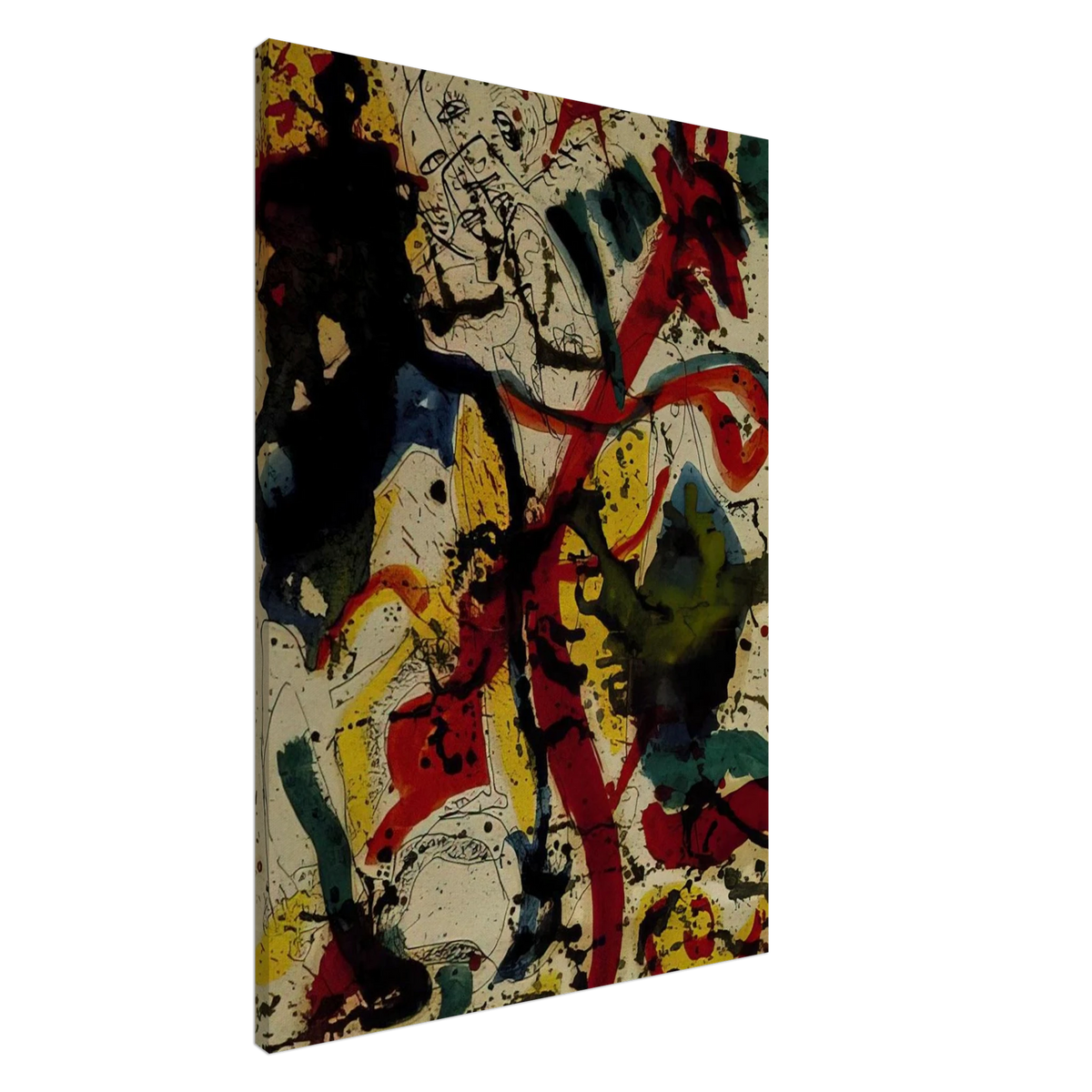 UNTITLED 1944 Canvas | Jackson Pollock Canvas | Jackson Pollock Store