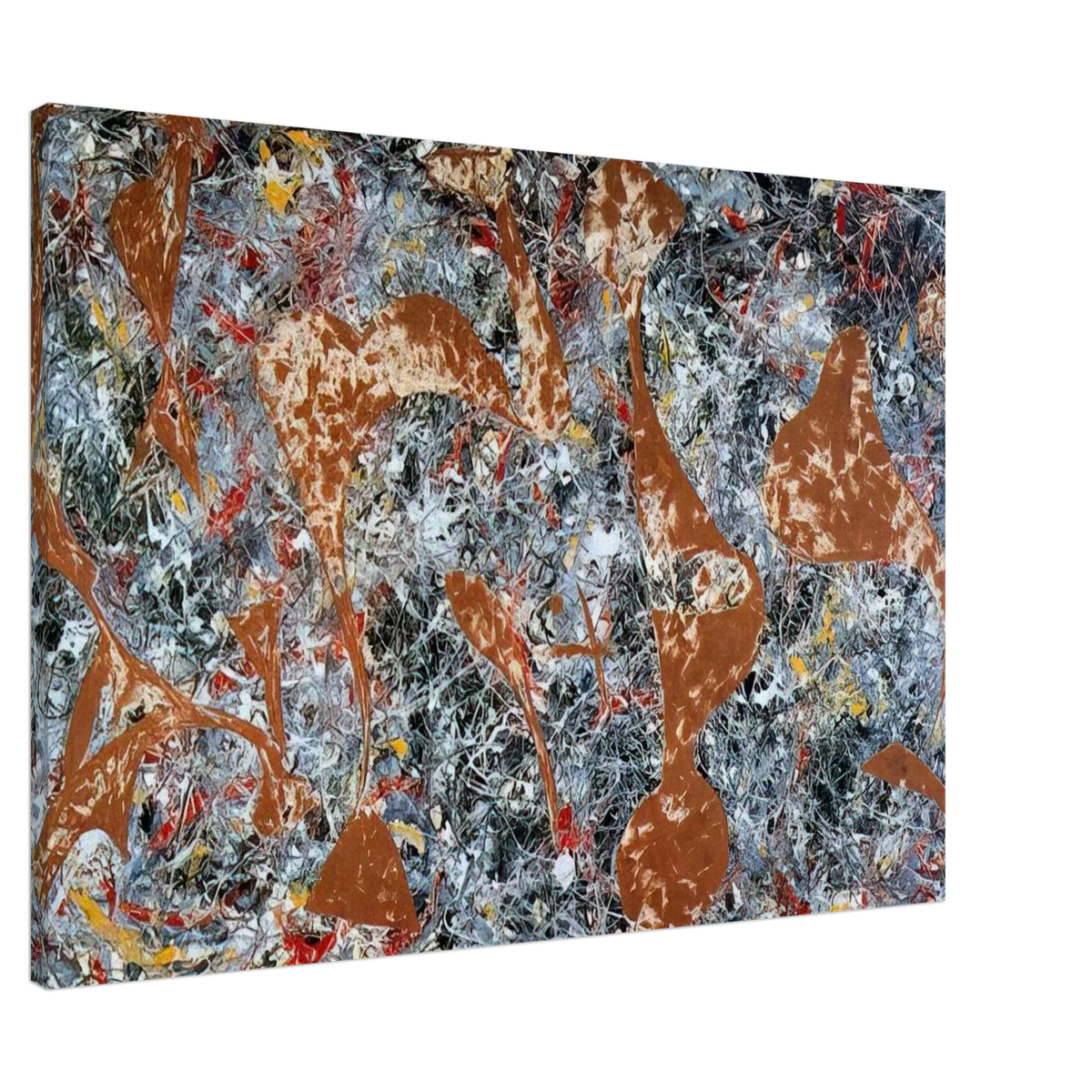 NUMBER 7 OUT OF THE WEB 1949 Canvas | Jackson Pollock Canvas | Jackson Pollock Store