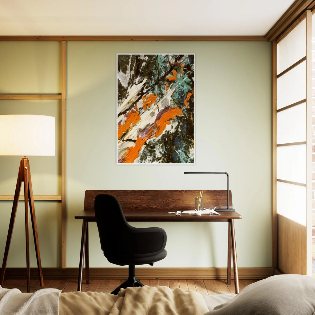 FULL FATHOM FIVE Framed Poster | Jackson Pollock Framed Prints Wall Art | Jackson Pollock Store