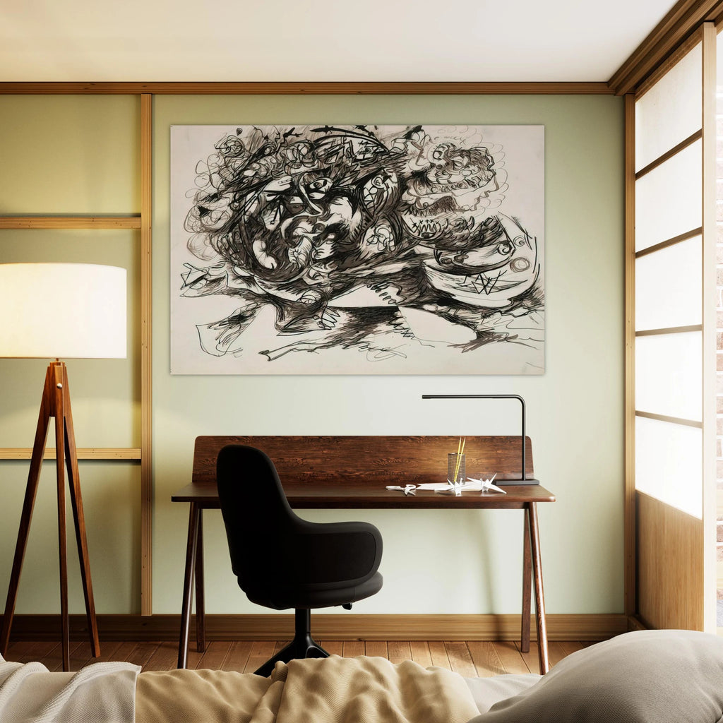 UNTITLED O CONNOR THAW 771 Poster | Jackson Pollock Poster | Jackson Pollock Store
