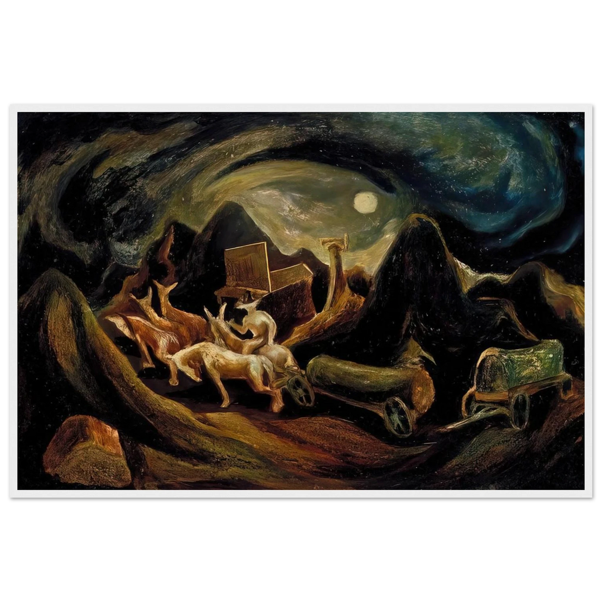 GOING WEST 1935 1 Framed Poster | Jackson Pollock Framed Prints Wall Art | Jackson Pollock Store