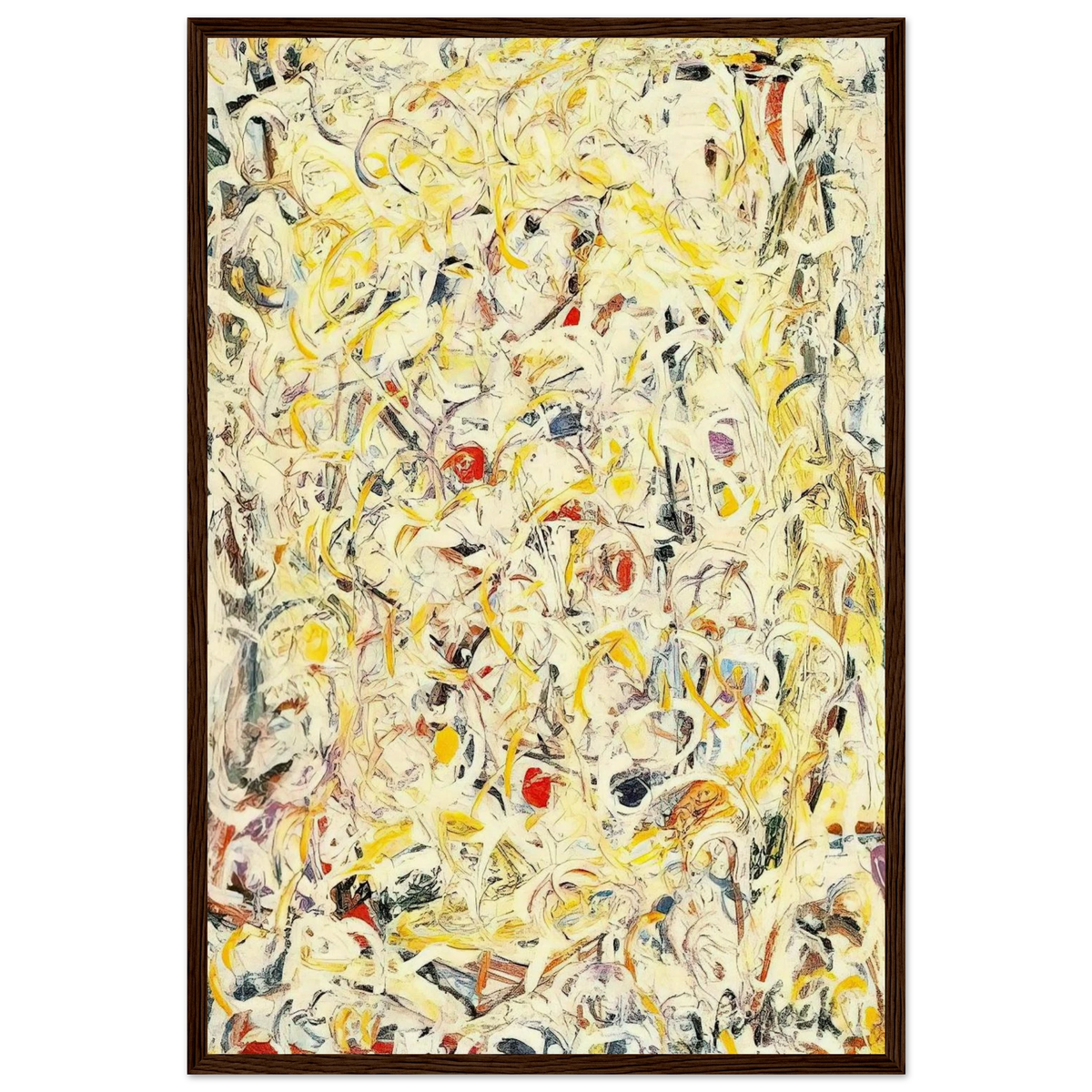 SHIMMERING SUBSTANCE 1946 1 Framed Poster | Jackson Pollock Framed Prints Wall Art | Jackson Pollock Store