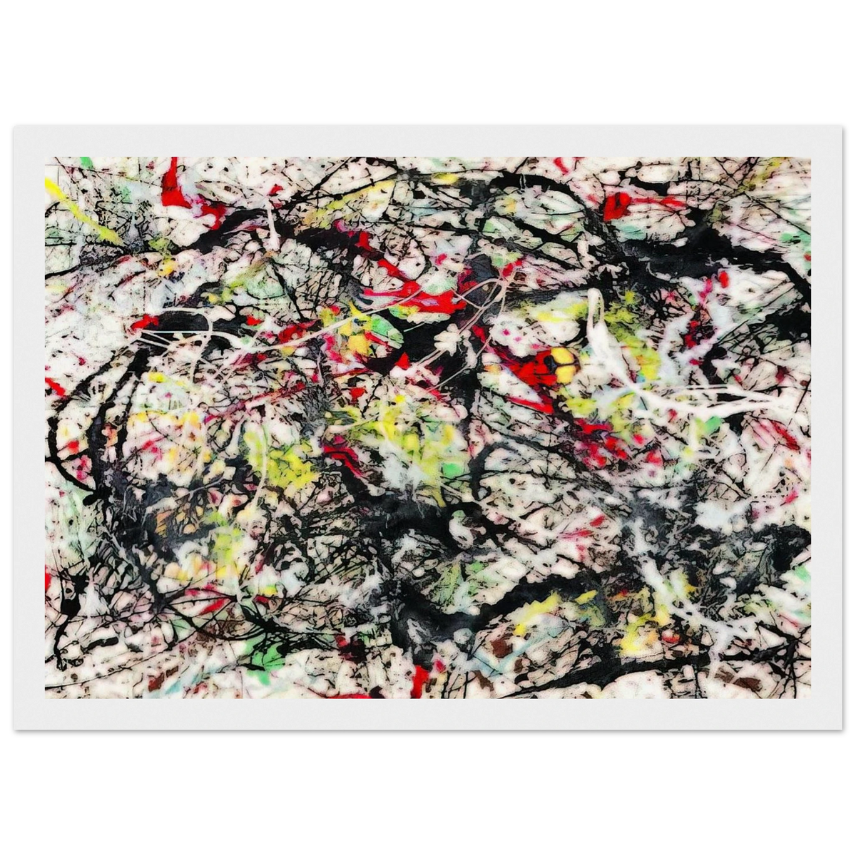 NUMBER 48 1949 Framed Poster | Jackson Pollock Framed Prints Wall Art | Jackson Pollock Store