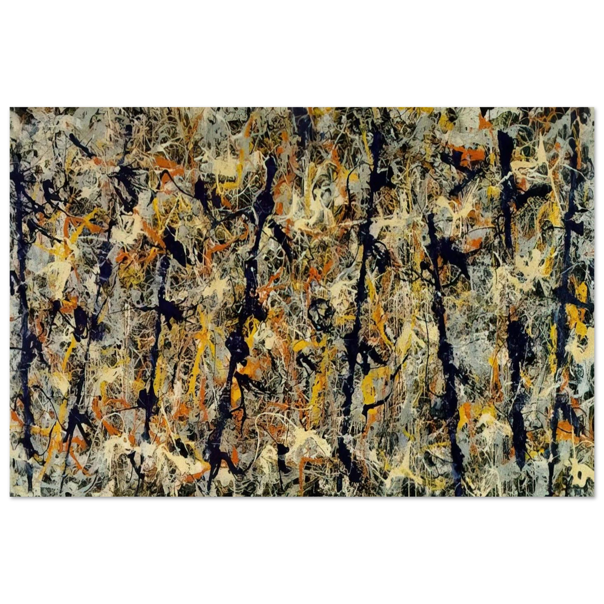 BLUE POLES NUMBER 11 1952 1 Poster | Jackson Pollock Poster | Jackson Pollock Store